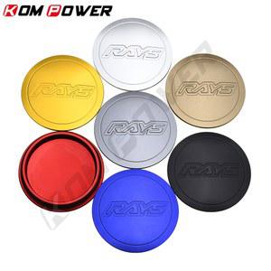 휠캡 자동차 레이싱 3D VOLK RAYS 로고 휠 센터 캡 합금 커버 허브 60mm 61mm 62mm CE28 TE37 RE30 ZE40 4 피스