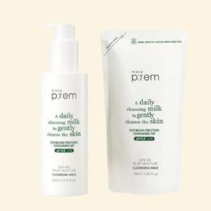 메이크프렘 세이프 미 릴리프 모이스처 클렌징밀크 200ml+리필 100ml