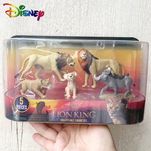 디즈니 라이온 킹 액션 피규어 장난감 젊은 Simba Nala Scar Pumbaa Timon 애니메이션 인형은 어린이를위한 선물을 수집합니다