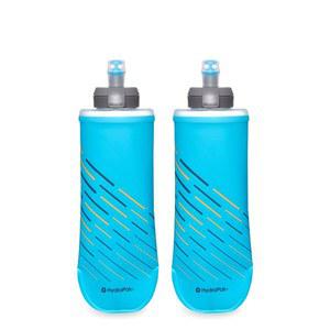 HydraPak 소프트 플라스크 스피드 500ml 2팩 - 압축성 소프트 플라스크 물병, 간편한 오픈 캡으로 수분 조끼 및 러닝 팩에 완벽하게 어울립니다(500ml /17온스)