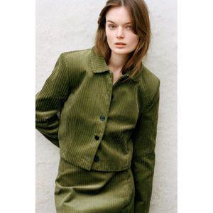 [국내배송] 자라 ZARA 코듀로이 쇼트 재킷 748253