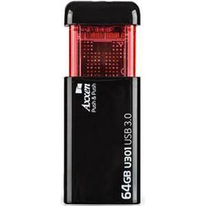 액센 초고속 클릭형 USB3.0 메모리 U301 PUSH 64GB 1개