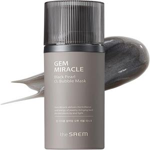 더 샘더샘 The Saem 일본 젬 미라클 블랙 펄 O2 버블 마스크 105g