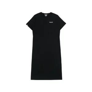 디스커버리 여성 롱 반팔 원피스 DWOP92043BKS