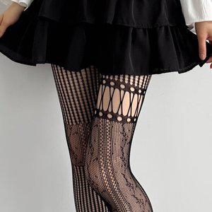 에르 망사 스타킹 그물 시스루 섹시 레이어드 팬티스타킹 2548