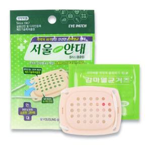 멸균안대 눈안아픈 끈조절 눈가리개 통풍형 한쪽눈안대