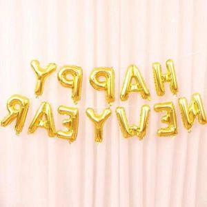 HappyNewYear 해피뉴이어 골드 새해 신년 풍선 가랜드