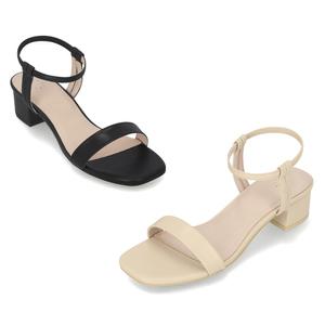 엘칸토 인텐스 여성 베이직 메리제인 미들힐 샌들 3.5cm LCWW37I526