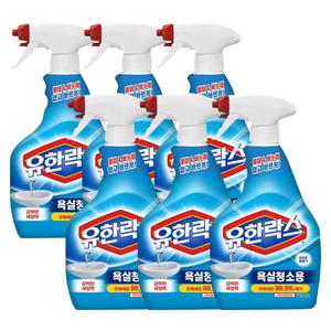 유한락스 욕실청소세제 785ml 6개