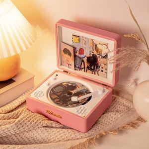 데비스 씨디플레이어 휴대용 올인원 블루투스 미니 CD 스피커 휴대용cd플레이어