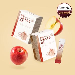 쁘띠앤 국민 T.A.G 효소 2box(2.5g x 60포) 테프 애사비 글루텐분해유산균 200만 역가수치