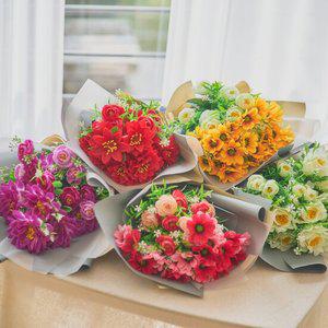 안녕하신지요 성묘,산소 꽃다발-조화꽃다발,성묘꽃,산소꽃