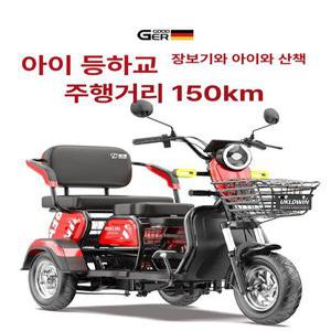 전동 삼륜 스쿠터 노인 3륜 농업용 3발 세발
