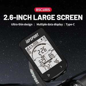 GPS 자전거 컴퓨터 BSC100S 사이클 무선 속도계 디지털 스톱워치
