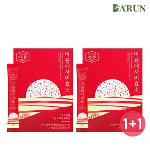 [바른] 저분자 유기산 애플사이다 비니거 애사비 효소 30포x2박스(총 60포)