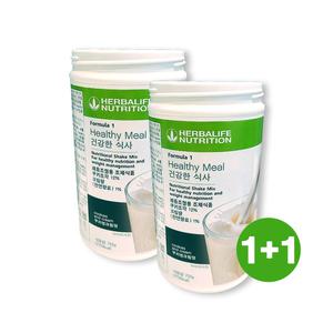 허벌라이프 단백질 쉐이크 쿠키앤크림맛 750g x 2개