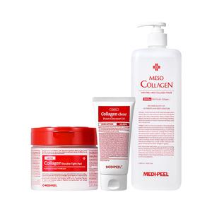 메디필 레드 락토 메조 콜라겐 토너 1000ml /앰플패드 70매/클리어 폼클렌저 2.0