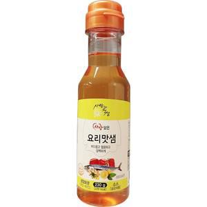 사랑과정성 사랑담은 요리맛샘 230g 3개 소스 드레싱 맛술 미림 이강산닷컴