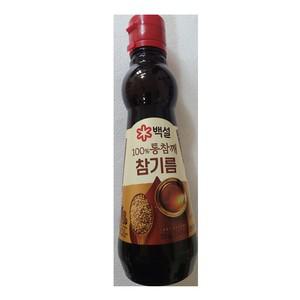 백설 100 통참깨 참기름 300ml x2개