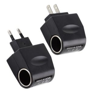 가정용 자동차 충전기 시가 담배 라이터 110V-220V AC 12V DC 자동 전원 어댑터 변환기 소켓