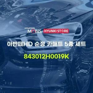[현대모비스]아반떼HD 순정 카매트 5종 세트 (843012H0019K) 현대모비스부품몰
