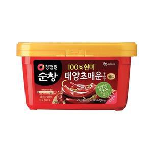 청정원 순창 현미 매운고추장 2kg 요리 펜트리 쌀 간단 고추장 골드 맛있게 매운
