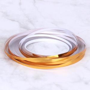 Jpar 벽지 거울 띠몰딩 테이프 골드 5mm JTRP3458