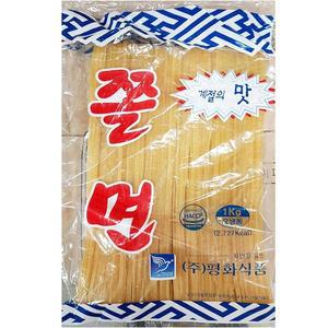 [JH162TQ8_52EK]식자재 평화식품 쫄면사리 냉동보관 1kg