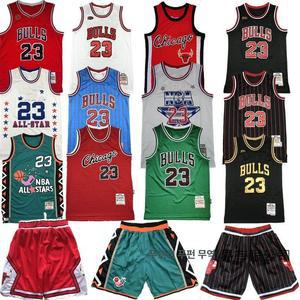 ZEN NBA 유니폼 져지 불스 농구바지 레트로1 시카고
