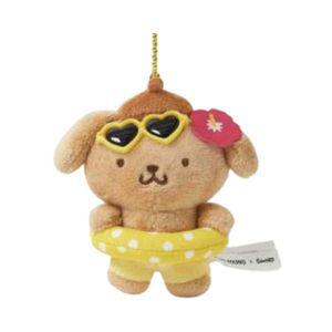 [정품] 산리오 x 올리브영 태닝 캐릭터즈 인형 키링 폼폼푸린 Sanrio Olive Young Tanning Characters Doll