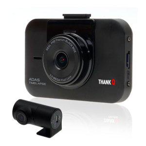 국내생산 땡큐 블랙박스 2채널 64GB+GPS 12v~24v지원