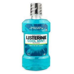 리스테린 구강 청결제 입냄새제거 가글 쿨민트 750ml