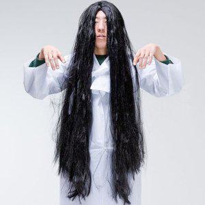 파티 귀신가발 대 대머리 연극 공연 파티소품 할로윈