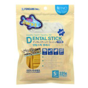 포켄스 덴탈스틱 후레쉬 220g (오메가3) S(작은별)