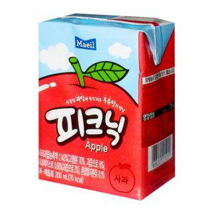 매일유업 피크닉 사과 200ml 24팩
