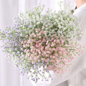 조화 인기 안개꽃 장식 실크 감성 플라워 입학식 졸업