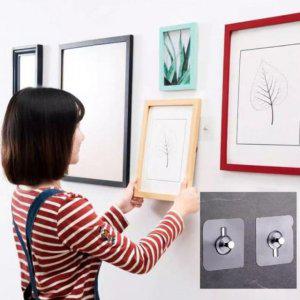 액자 벽시계 추천 걸이 무타공 꾸안꾸 나사 후크 투명