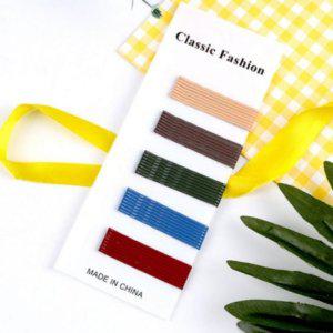 에쉬 컬러 추천 유광 실핀 꾸안꾸 세트 40P 철핀 업스