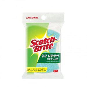 3M 스카치브라이트 데일리 항균 1527 클래식 삼중양면