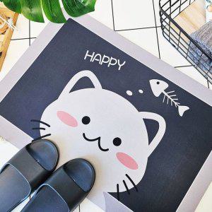 간편세척 논슬립 규조토 발매트 고양이