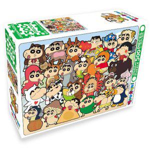 짱구는못말려 500pcs 직소 퍼즐 동물코스튬 1P 맞추기