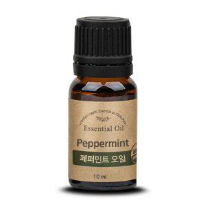 퓨어스 유기농 페퍼민트 에센셜오일 10ml