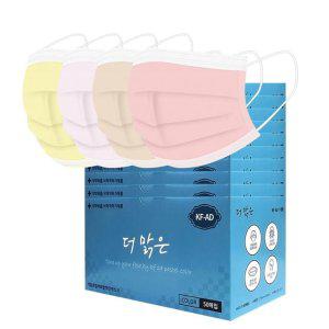 KFAD 더맑은 비말차단 마스크 50매입 10개 재고정리