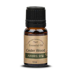 퓨어스 유기농 시더우드 에센셜오일 10ml