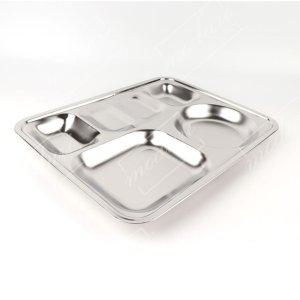 스텐 사각4찬 식판 구내식당 학교 급식실 군대