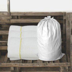 폐기물 마대자루 40kg 200장 현장용 백색 포대자루