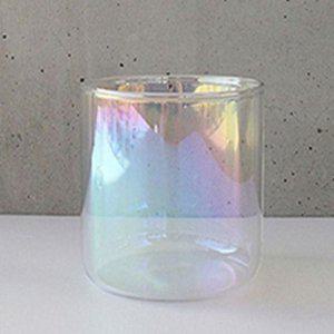 오로라 유리컵 내열 유리잔 물컵 쥬스컵 물잔 350ml