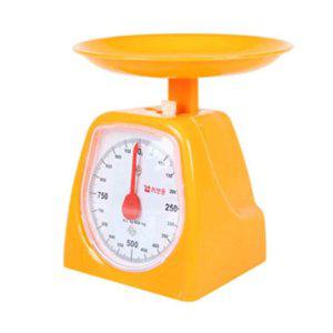 오렌지 주방용 저울 1kg 수동 계량기 제과 제빵용저울