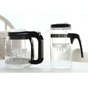 보리차 녹차 포트 케틀팟 500ml 글라스 주전자냄비