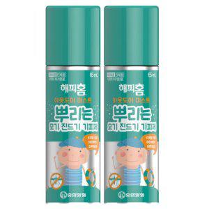 해피홈 아웃도어 미스트 모기기피제 65mlx2개